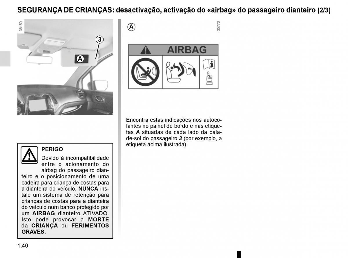 Renault Captur manual del propietario / page 46