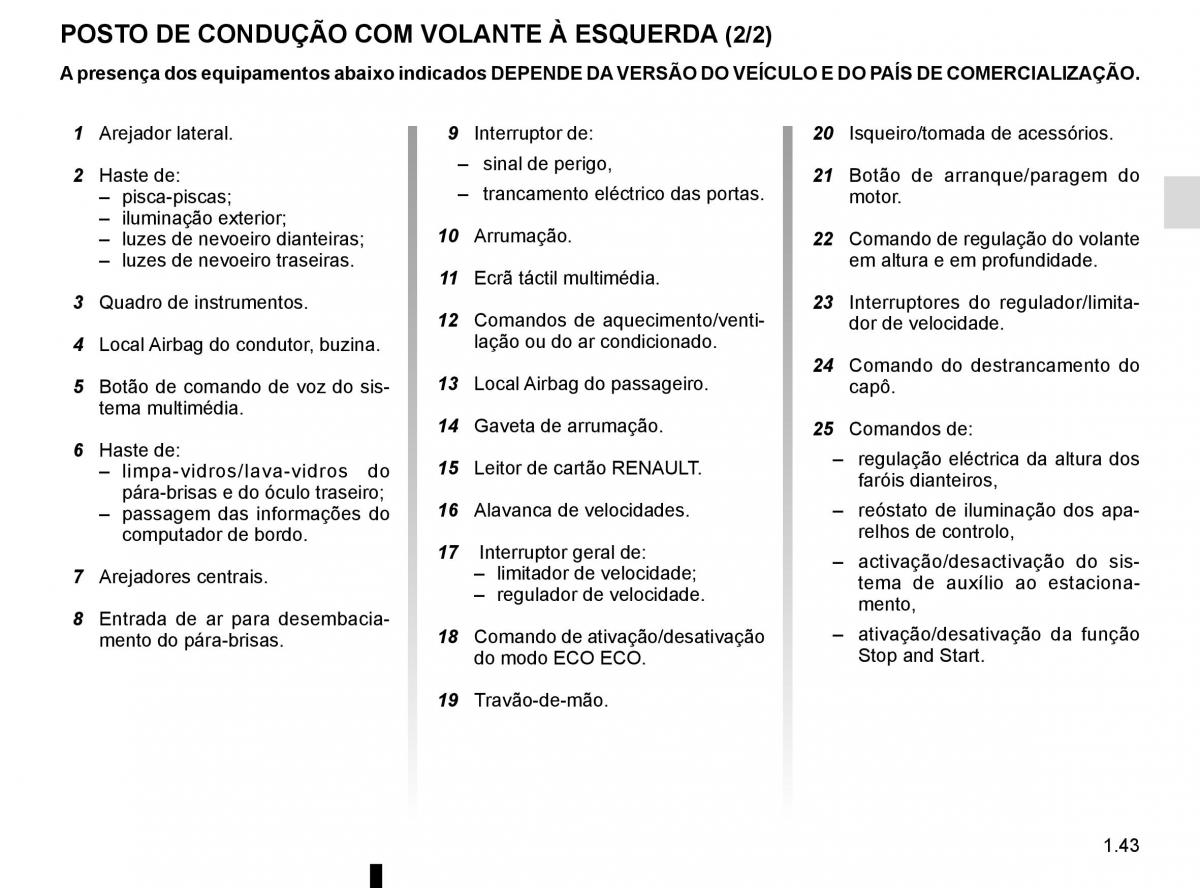 Renault Captur manual del propietario / page 49