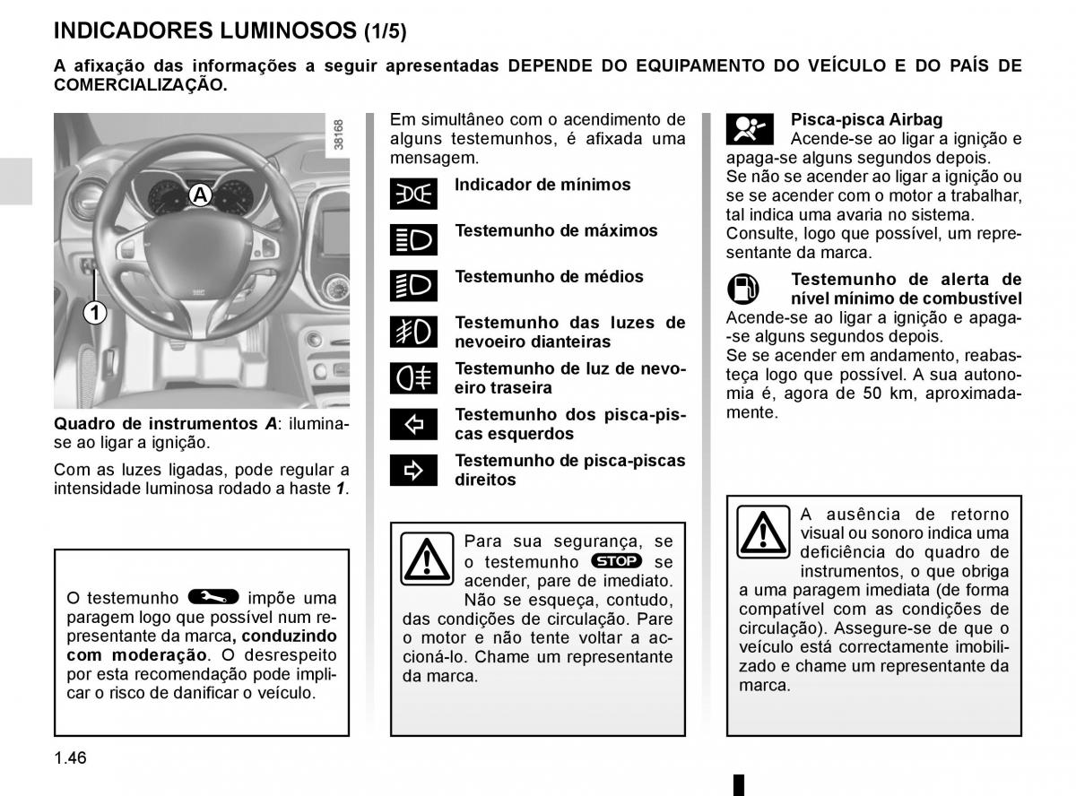 Renault Captur manual del propietario / page 52