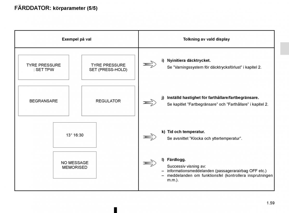 Renault Captur instruktionsbok / page 65