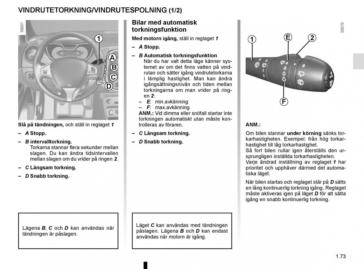 Renault Captur instruktionsbok / page 79