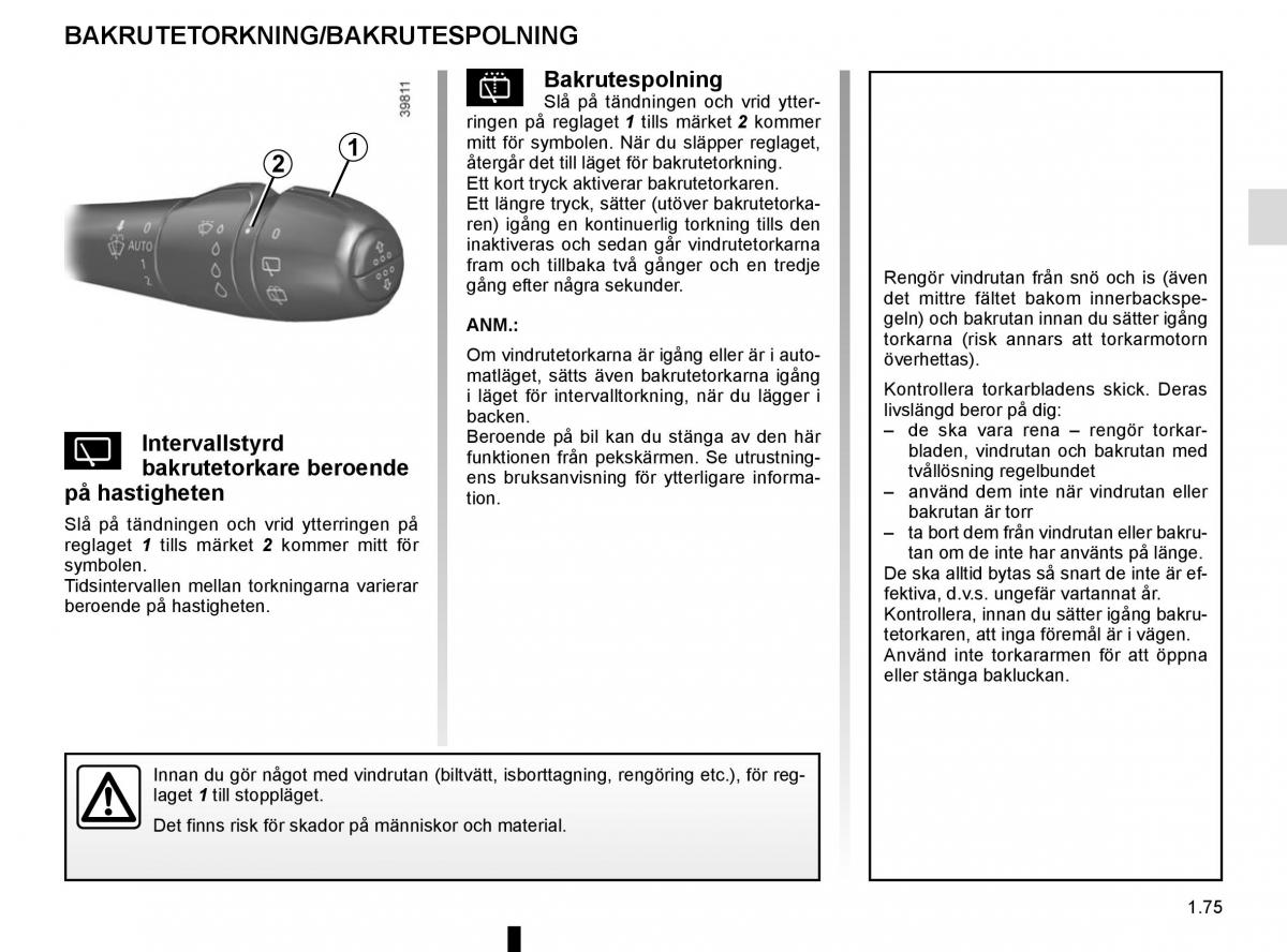 Renault Captur instruktionsbok / page 81