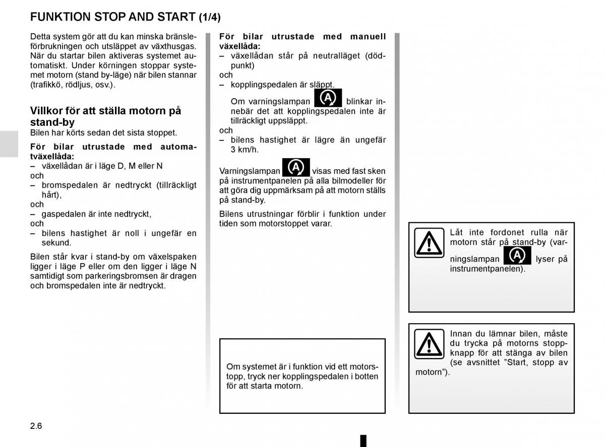 Renault Captur instruktionsbok / page 90