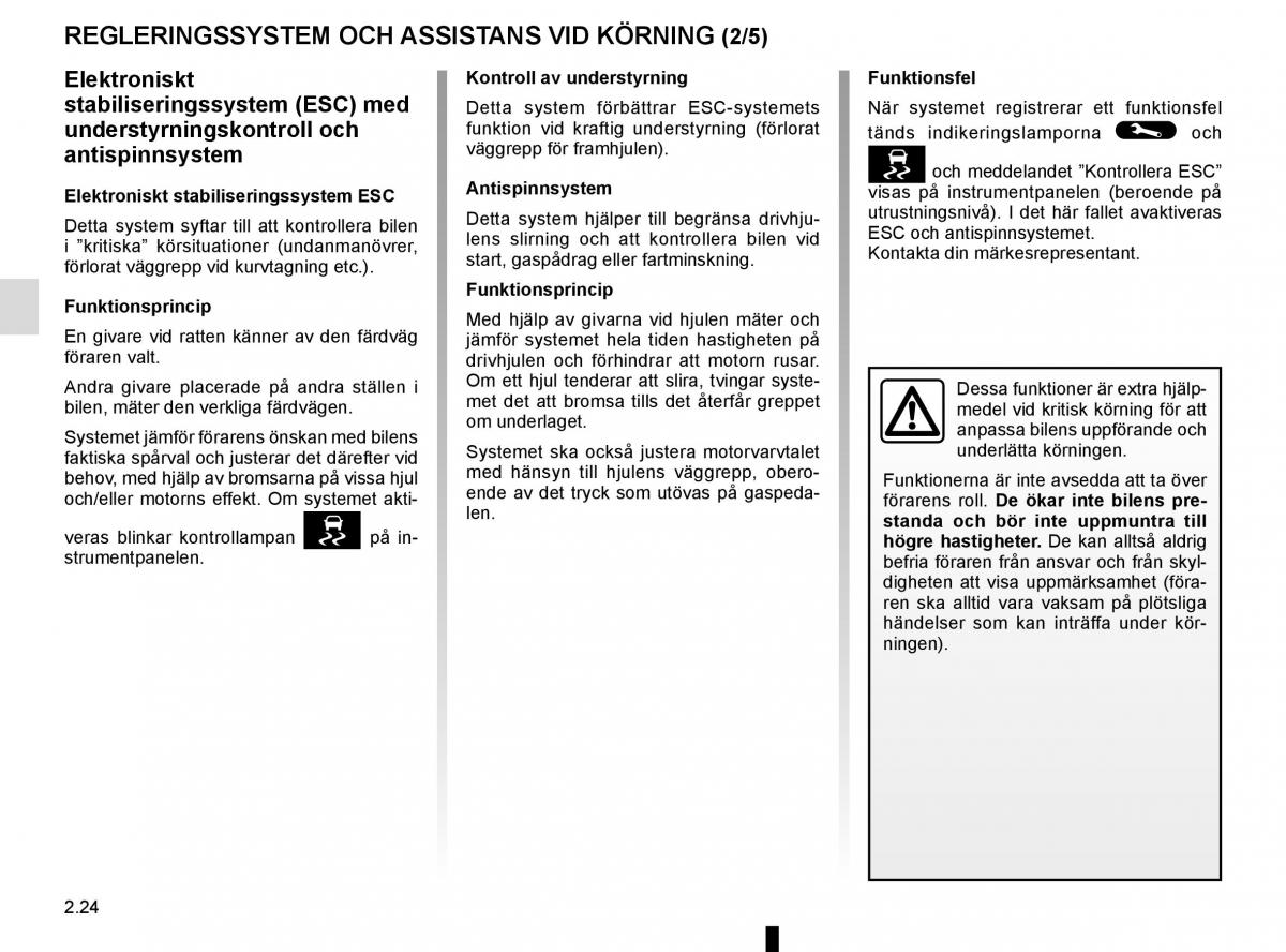 Renault Captur instruktionsbok / page 108