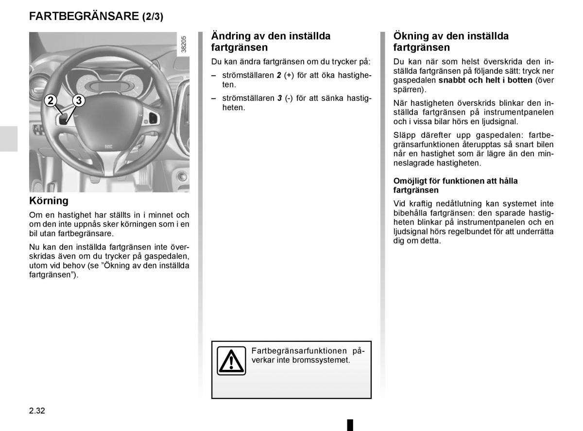 Renault Captur instruktionsbok / page 116