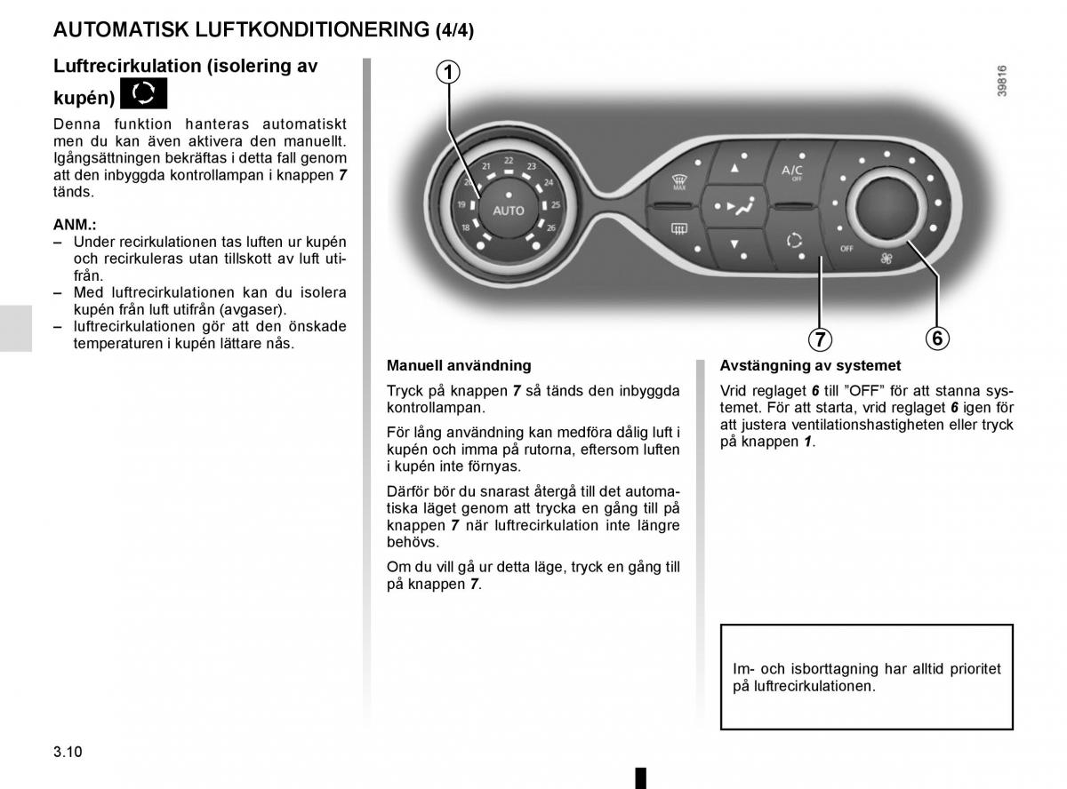 Renault Captur instruktionsbok / page 144