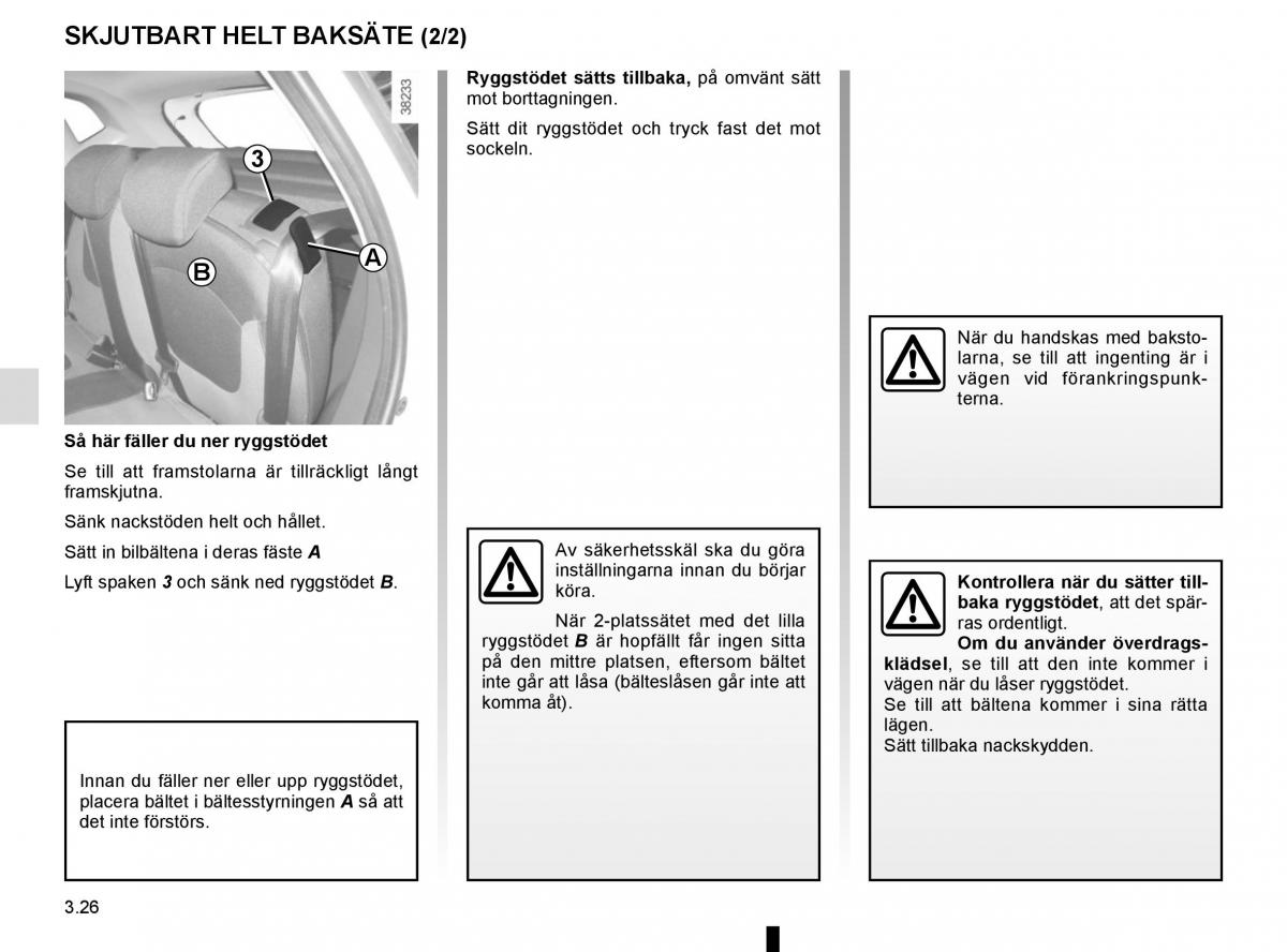 Renault Captur instruktionsbok / page 160