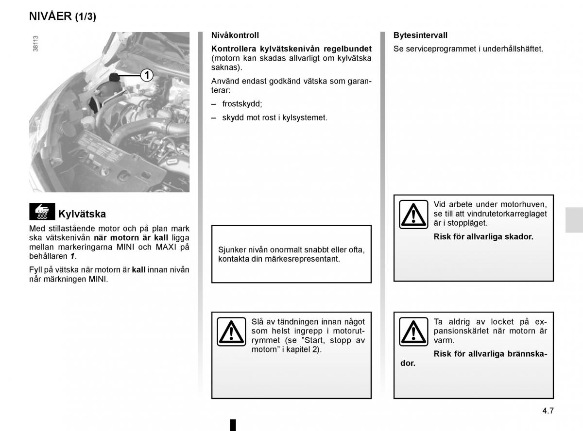 Renault Captur instruktionsbok / page 175