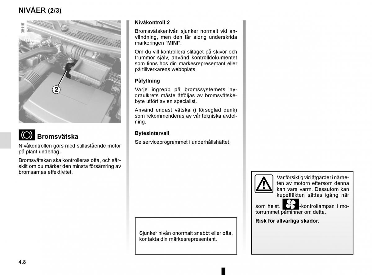 Renault Captur instruktionsbok / page 176