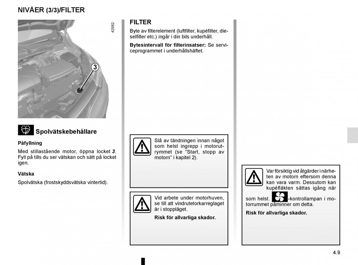 Renault Captur instruktionsbok / page 177