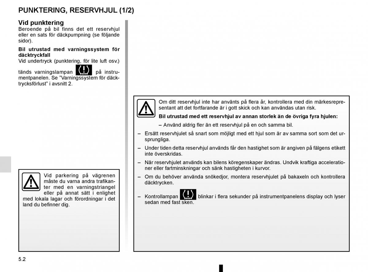 Renault Captur instruktionsbok / page 192