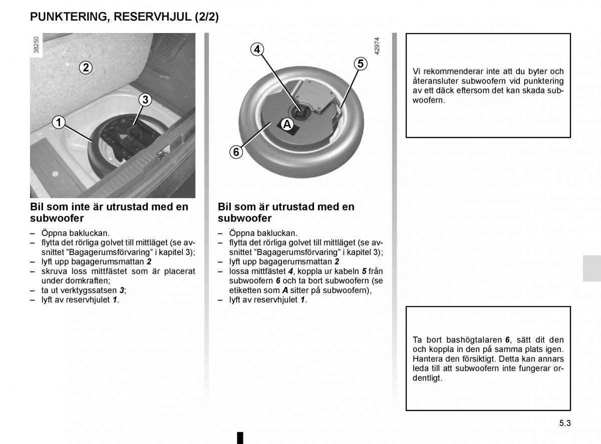 Renault Captur instruktionsbok / page 193