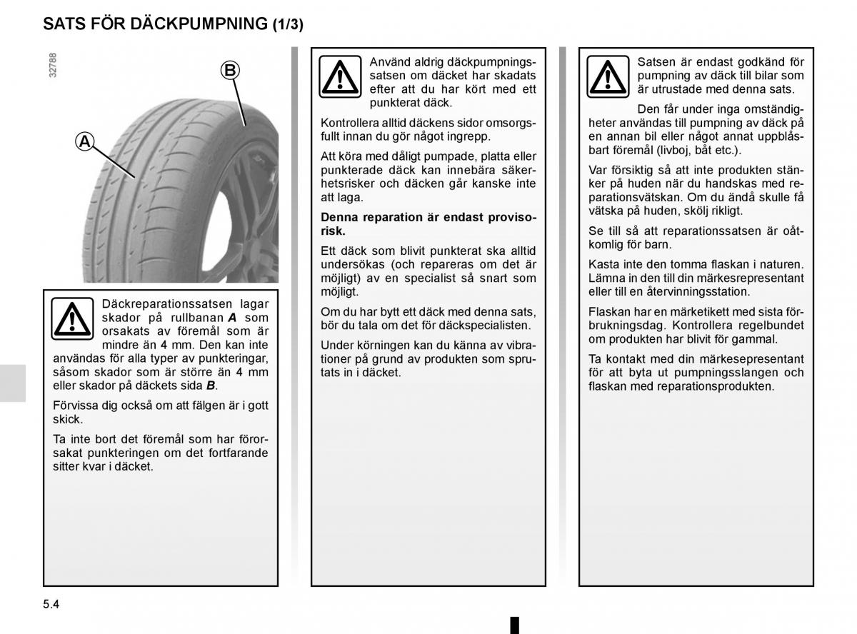 Renault Captur instruktionsbok / page 194