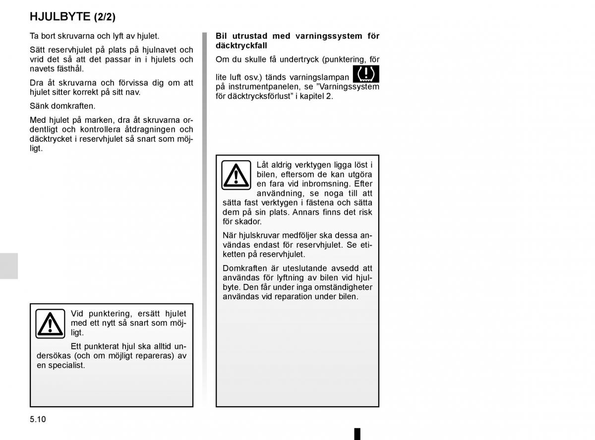 Renault Captur instruktionsbok / page 200