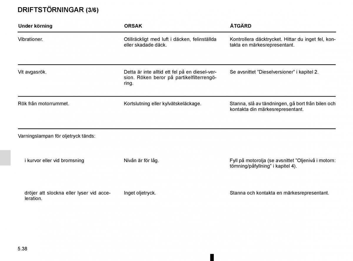 Renault Captur instruktionsbok / page 228