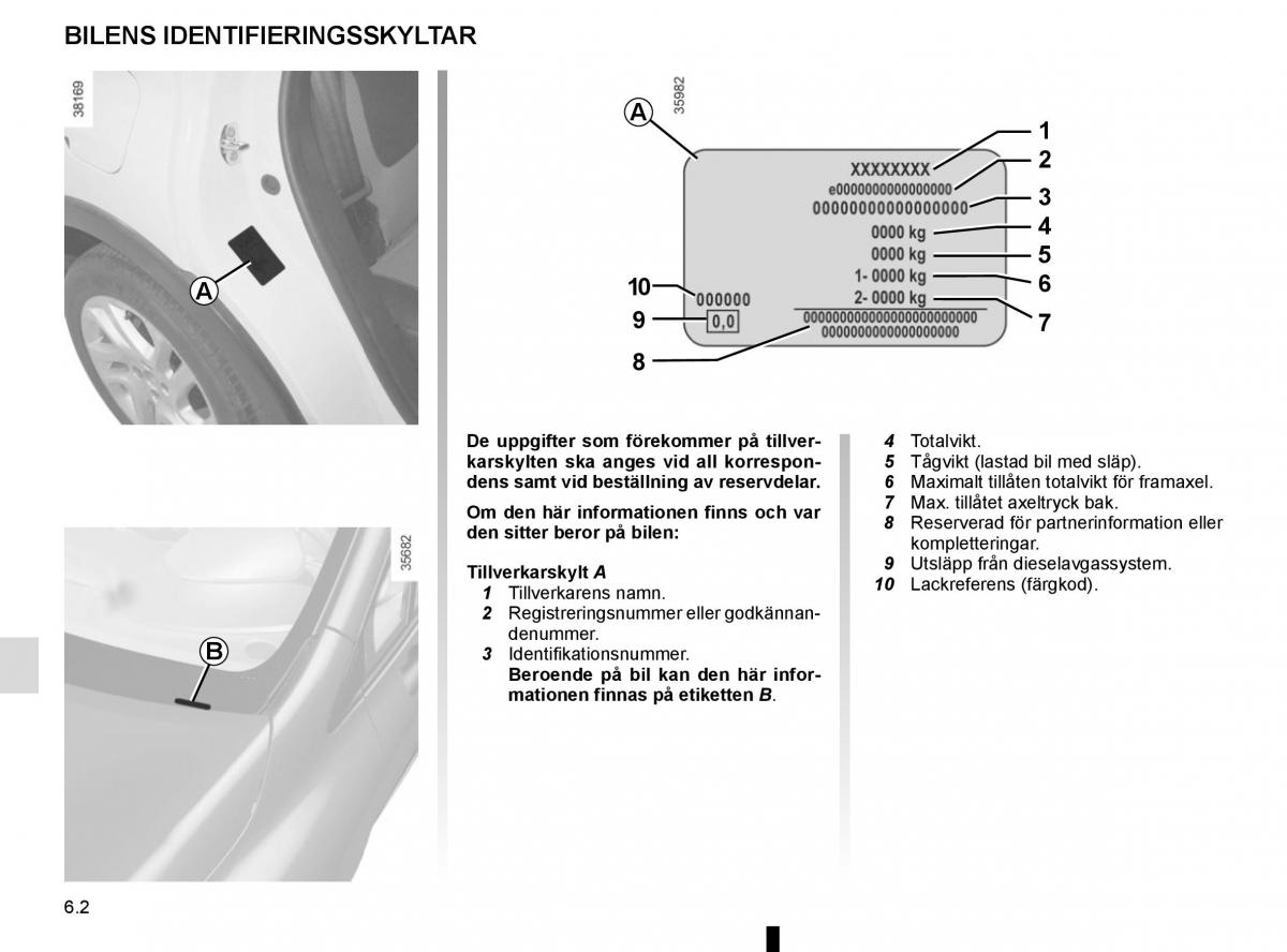 Renault Captur instruktionsbok / page 234