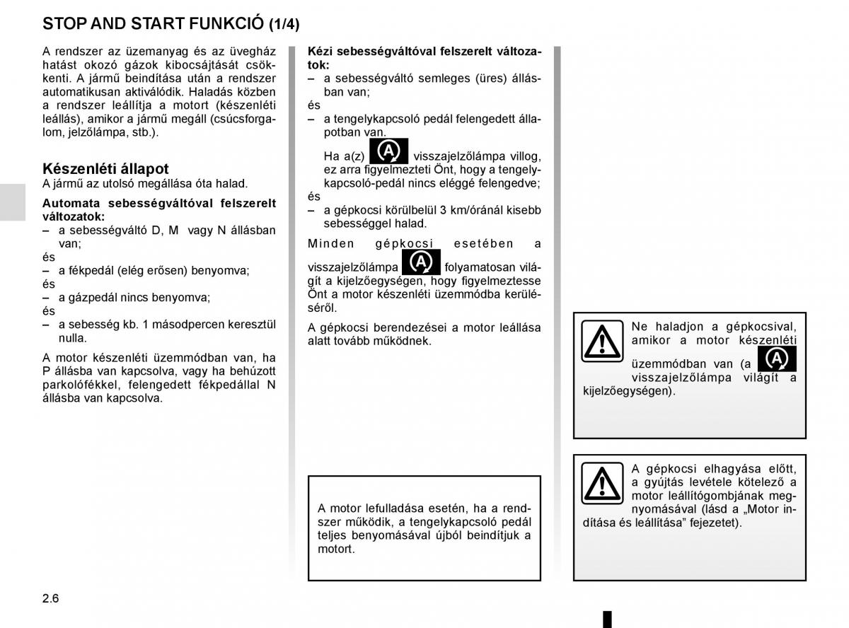 Renault Captur Kezelesi utmutato / page 90