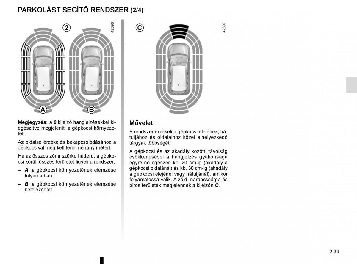 Renault Captur Kezelesi utmutato / page 123