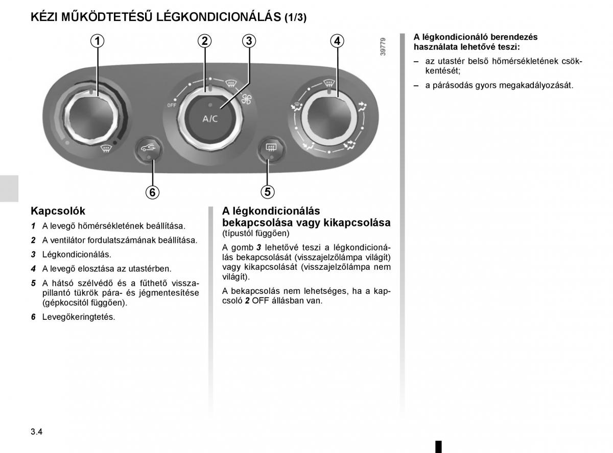 Renault Captur Kezelesi utmutato / page 138