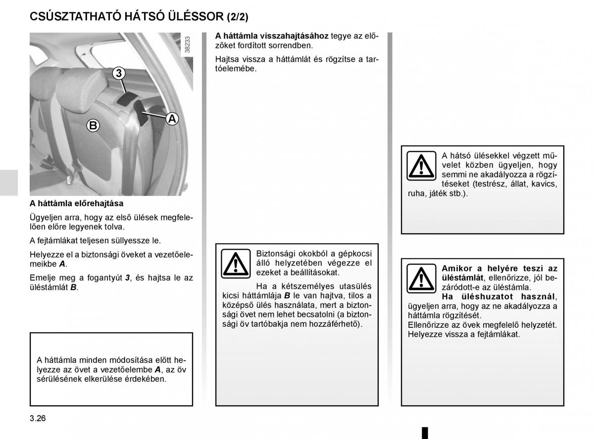 Renault Captur Kezelesi utmutato / page 160