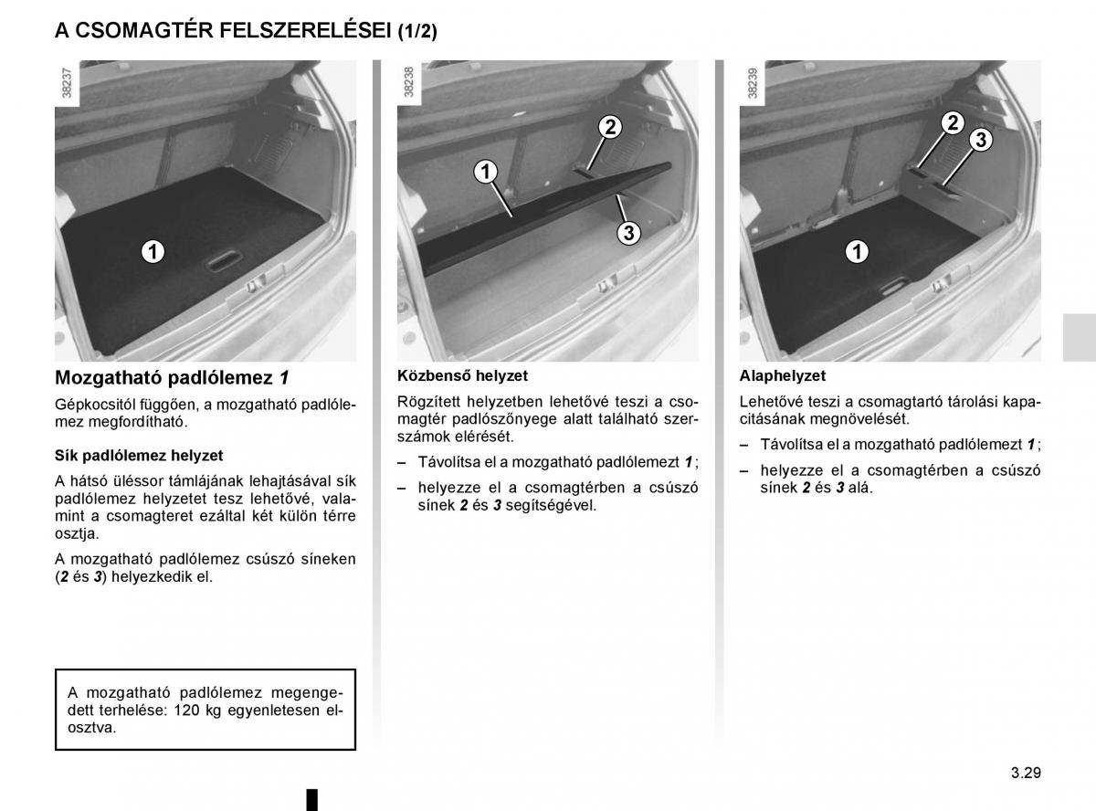 Renault Captur Kezelesi utmutato / page 163