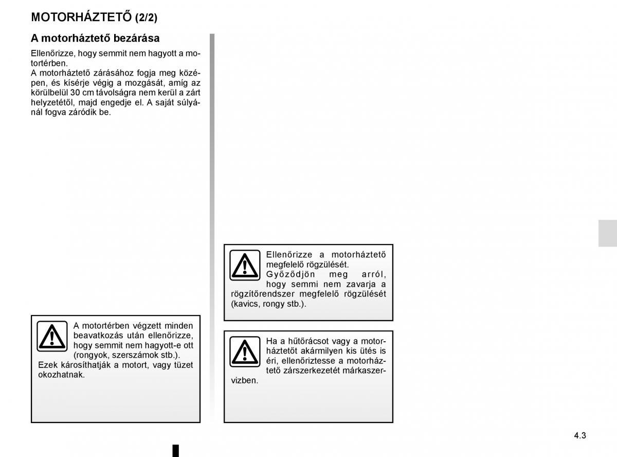 Renault Captur Kezelesi utmutato / page 171