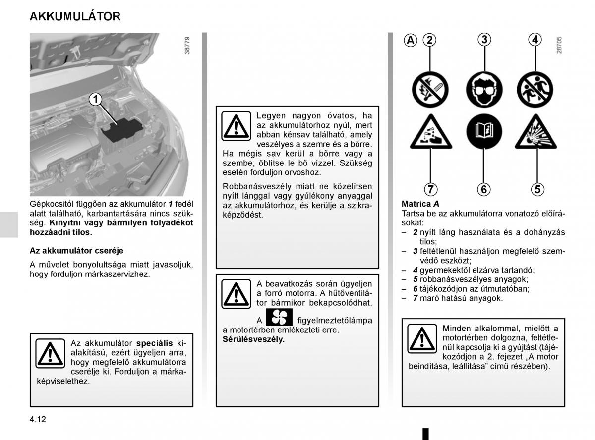 Renault Captur Kezelesi utmutato / page 180