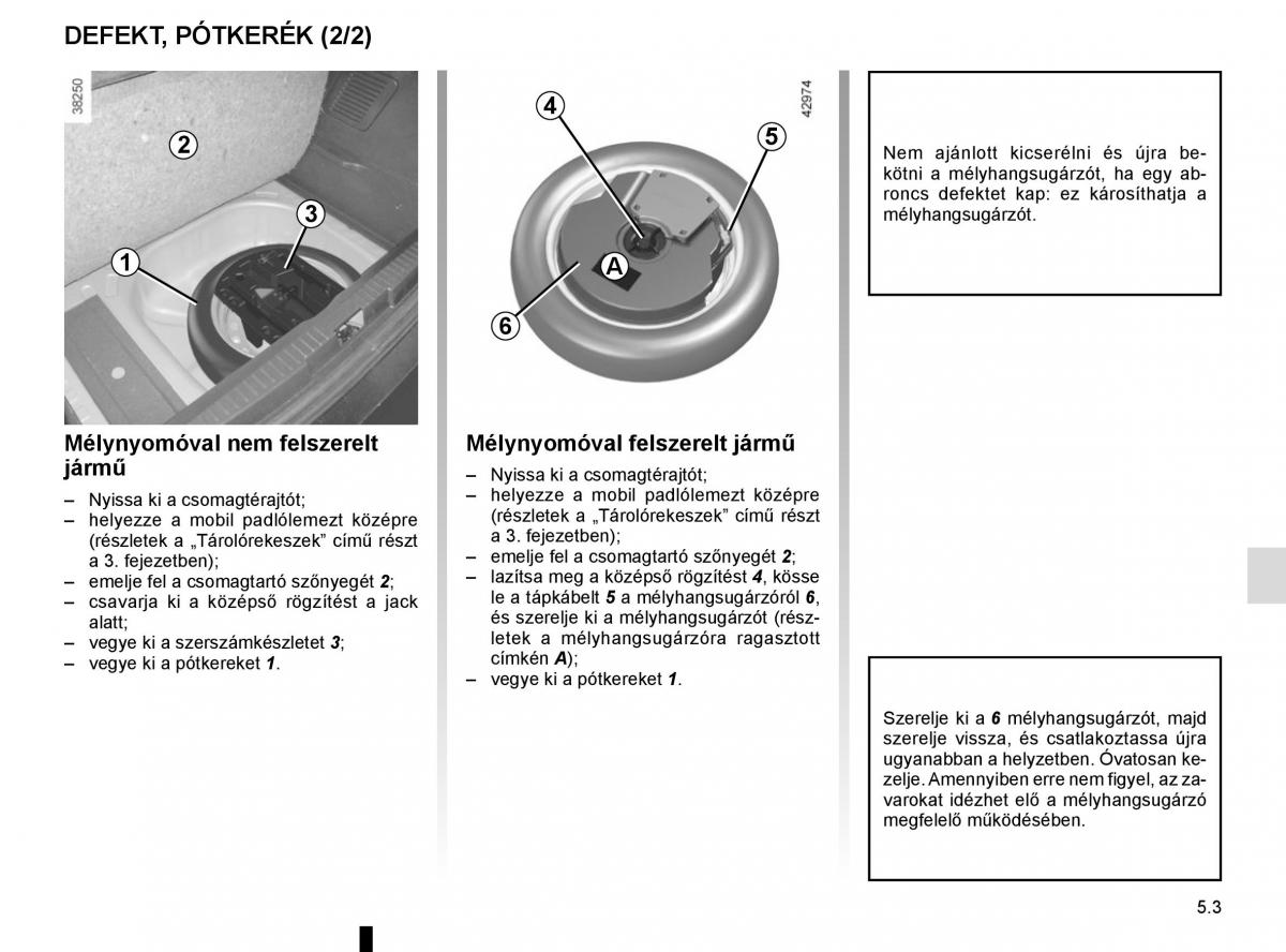 Renault Captur Kezelesi utmutato / page 193