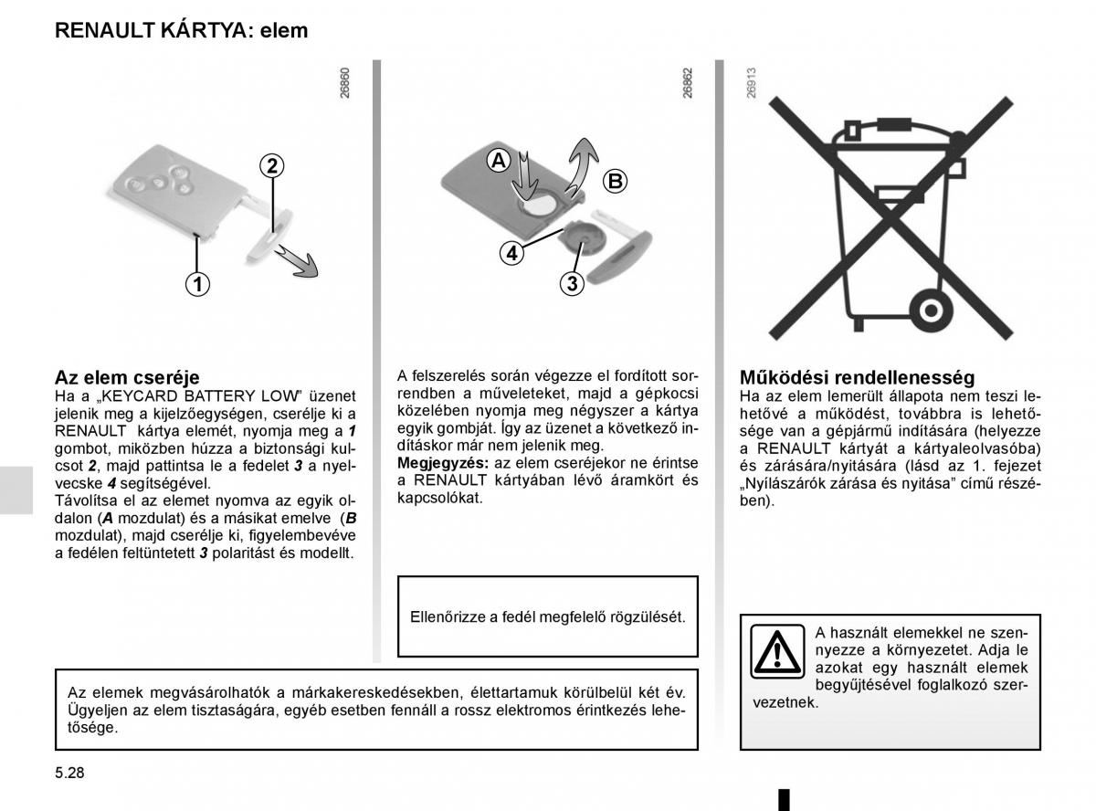 Renault Captur Kezelesi utmutato / page 218