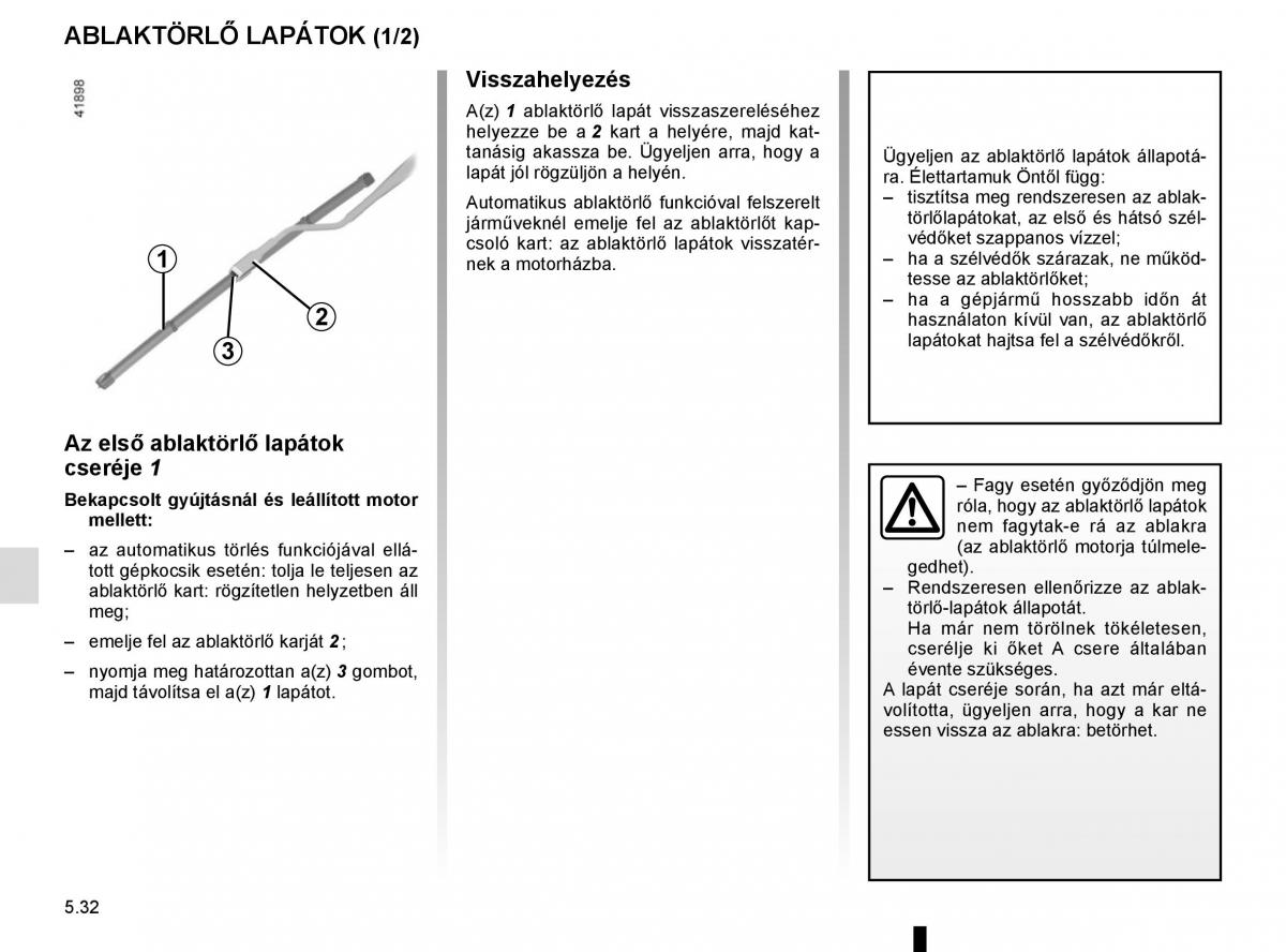 Renault Captur Kezelesi utmutato / page 222