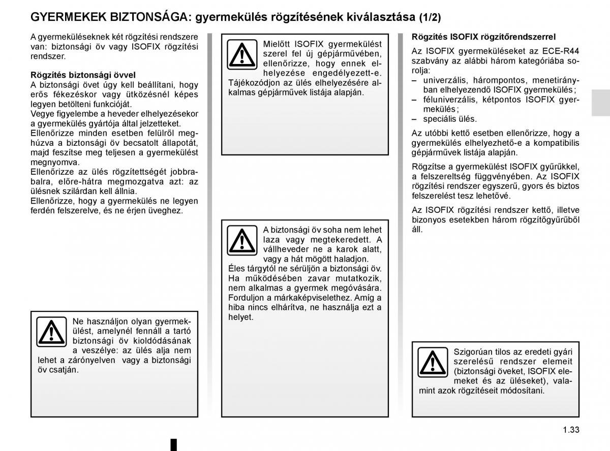 Renault Captur Kezelesi utmutato / page 39