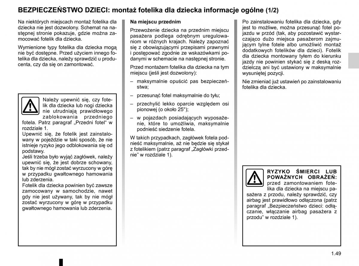 Renault Traffic III 2 instrukcja obslugi / page 55