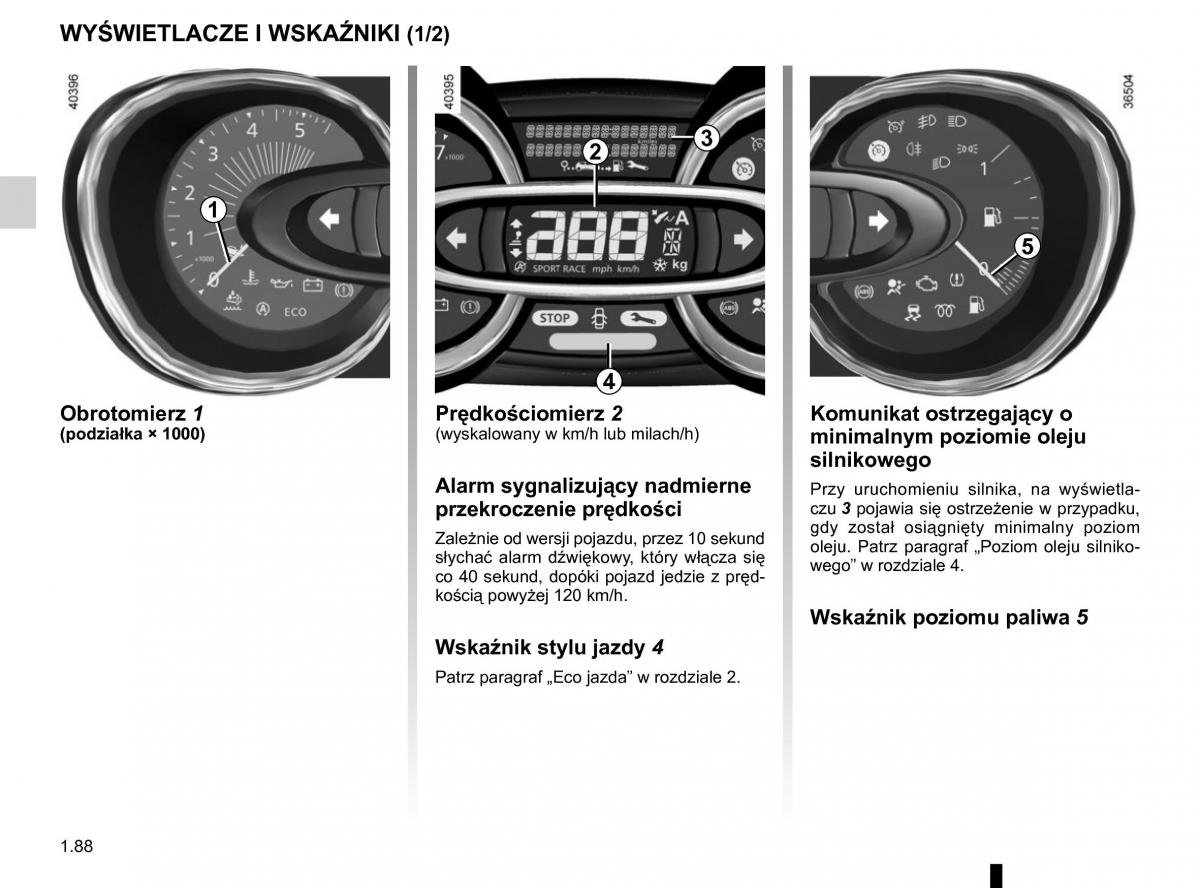 Renault Traffic III 2 instrukcja obslugi / page 94