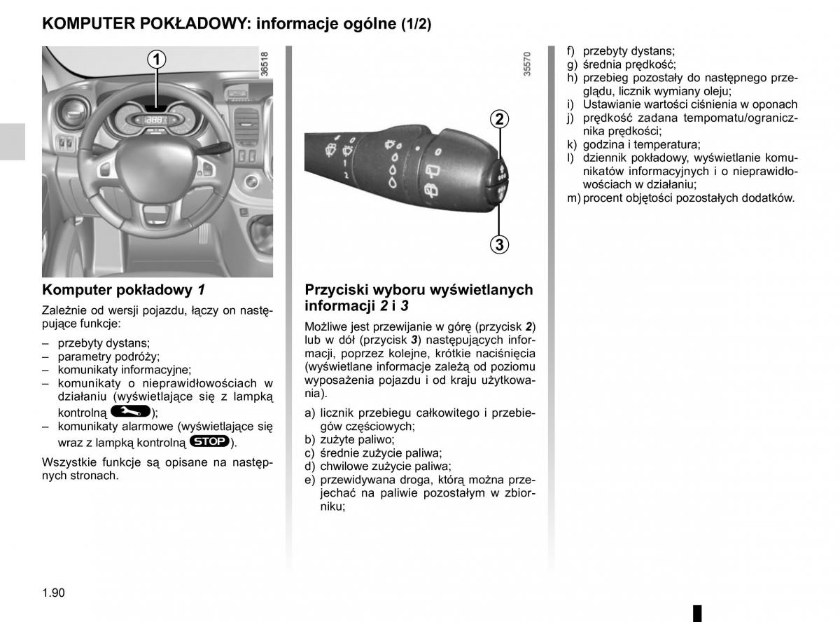 Renault Traffic III 2 instrukcja obslugi / page 96