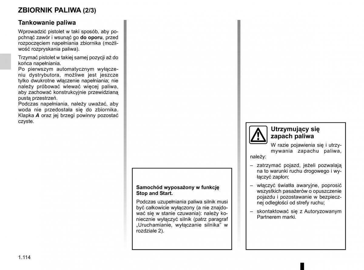 Renault Traffic III 2 instrukcja obslugi / page 120