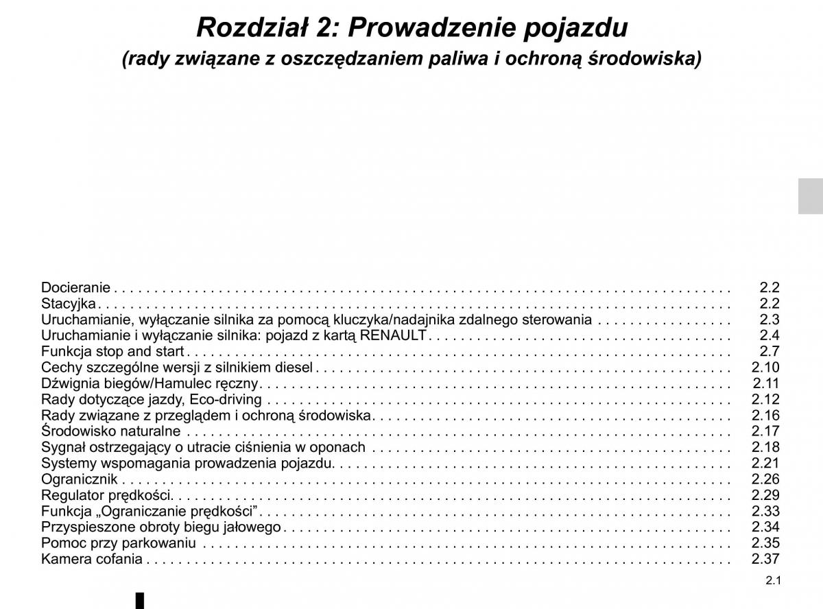 Renault Traffic III 2 instrukcja obslugi / page 127