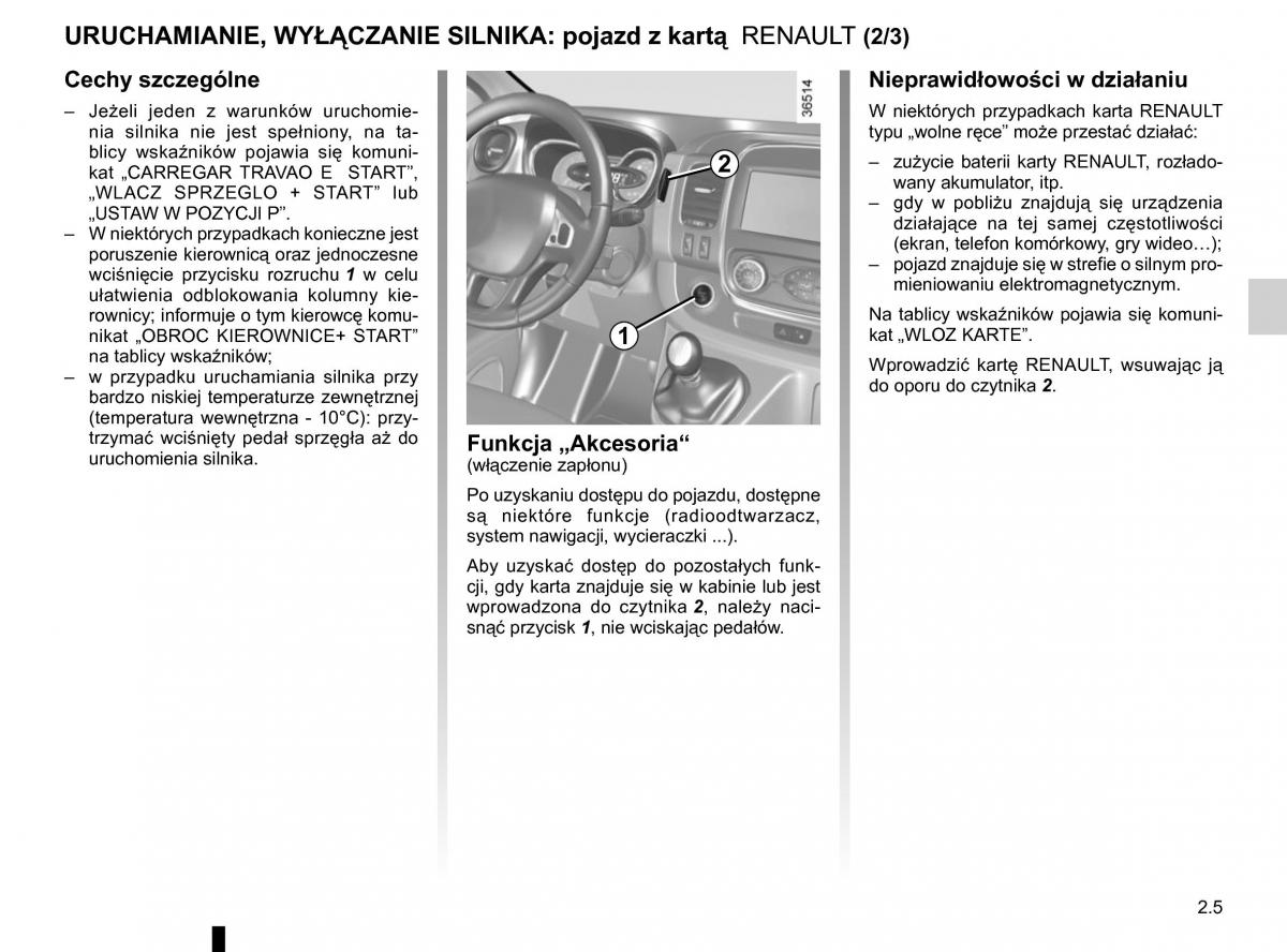 Renault Traffic III 2 instrukcja obslugi / page 131