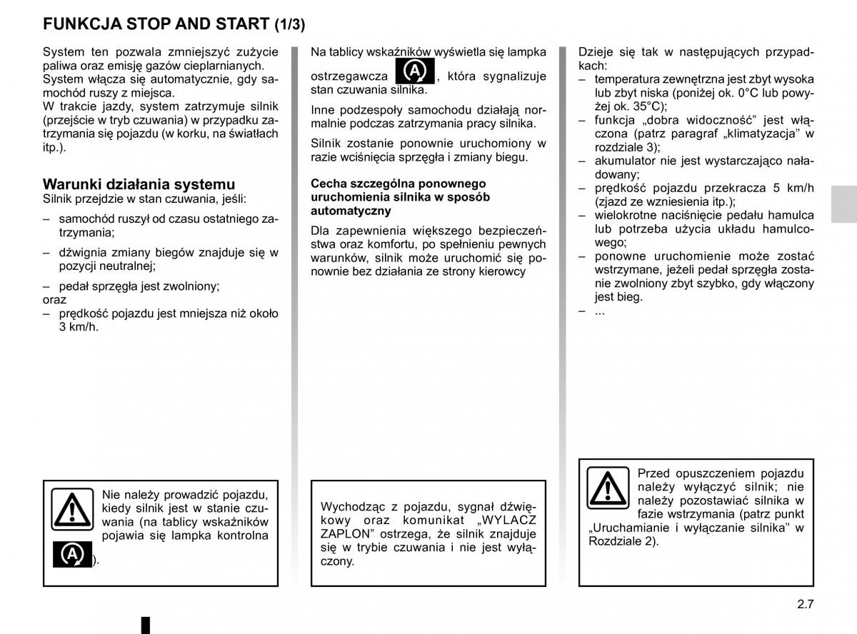 Renault Traffic III 2 instrukcja obslugi / page 133