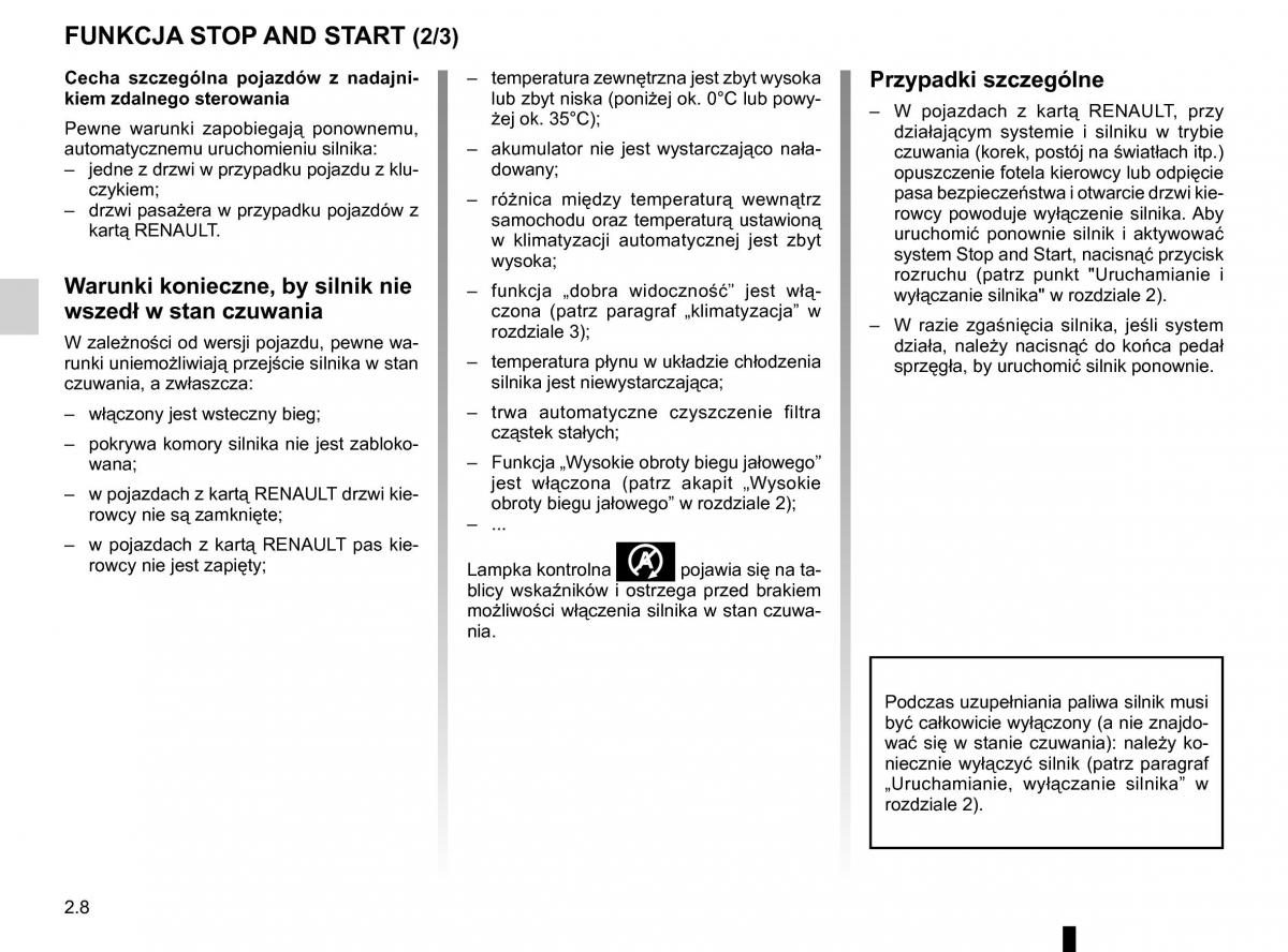 Renault Traffic III 2 instrukcja obslugi / page 134