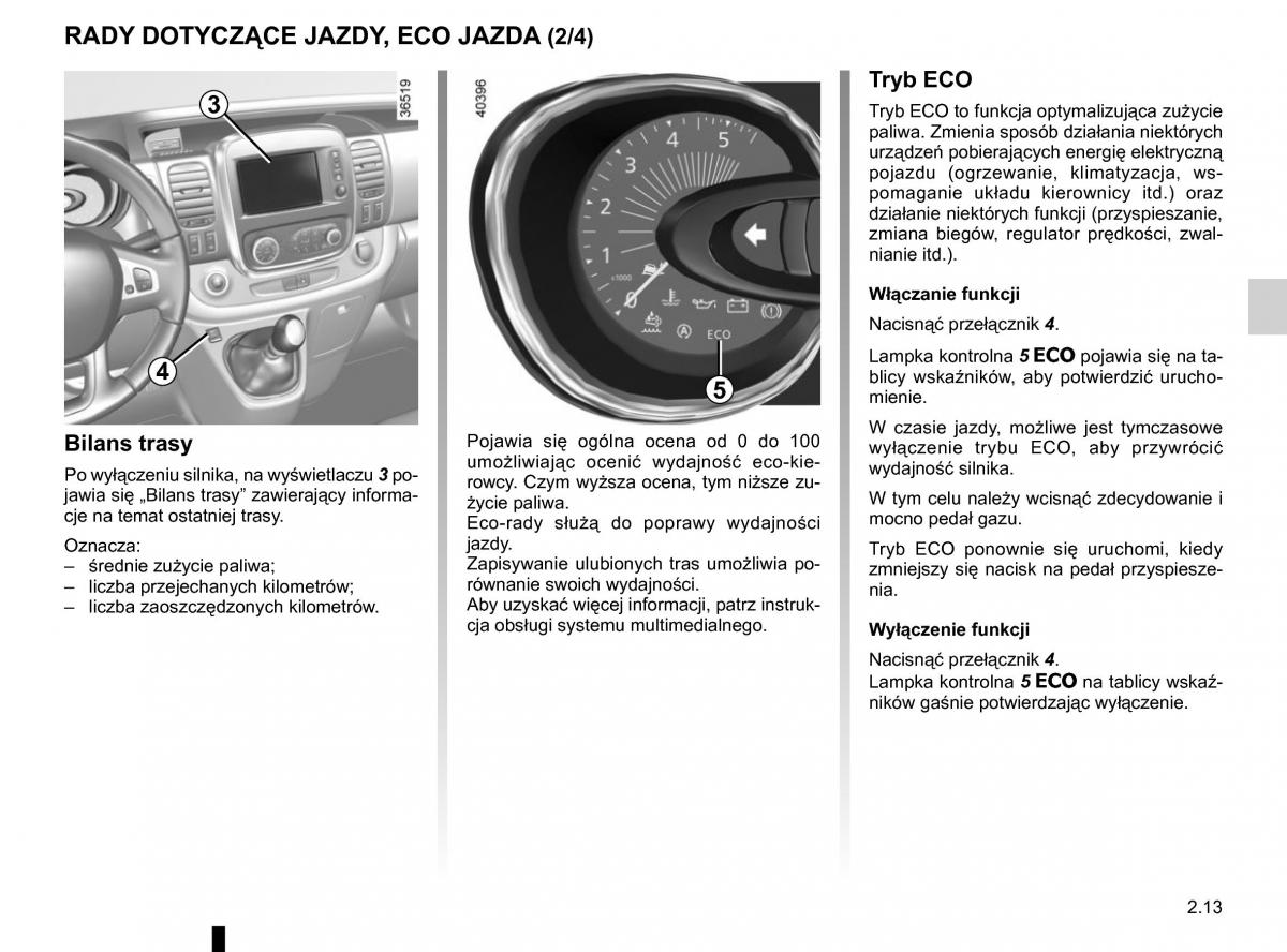 Renault Traffic III 2 instrukcja obslugi / page 139