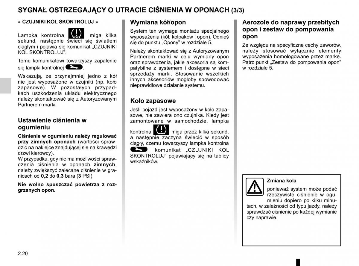 Renault Traffic III 2 instrukcja obslugi / page 146