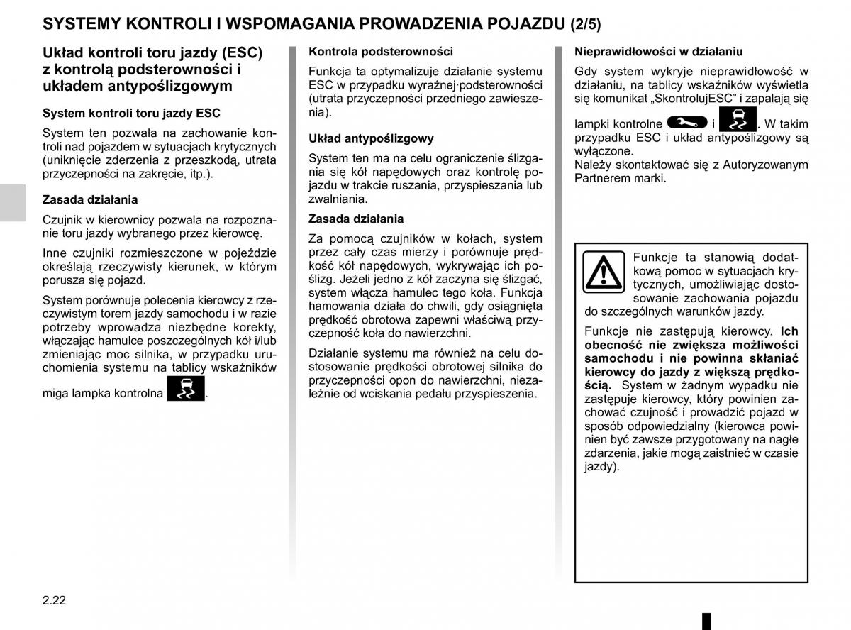 Renault Traffic III 2 instrukcja obslugi / page 148