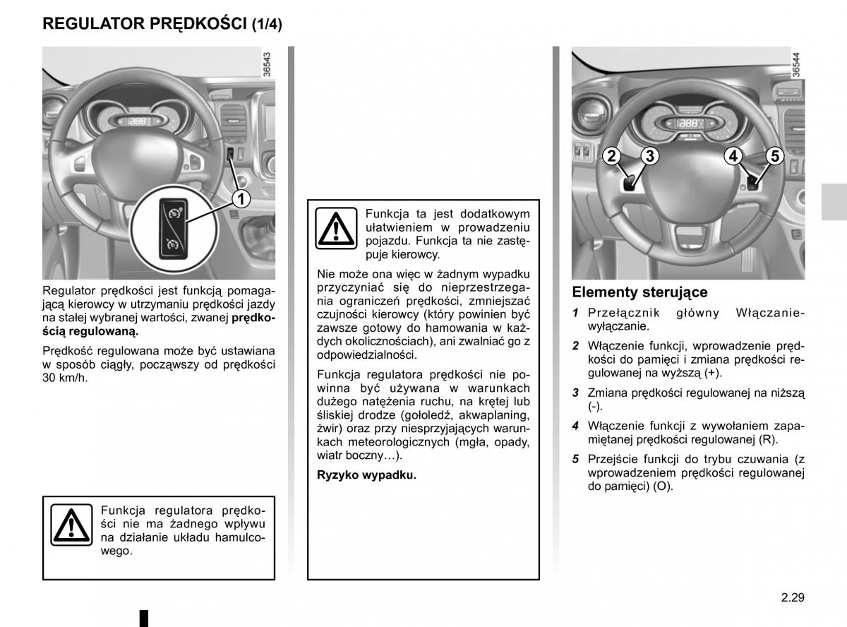 Renault Traffic III 2 instrukcja obslugi / page 155