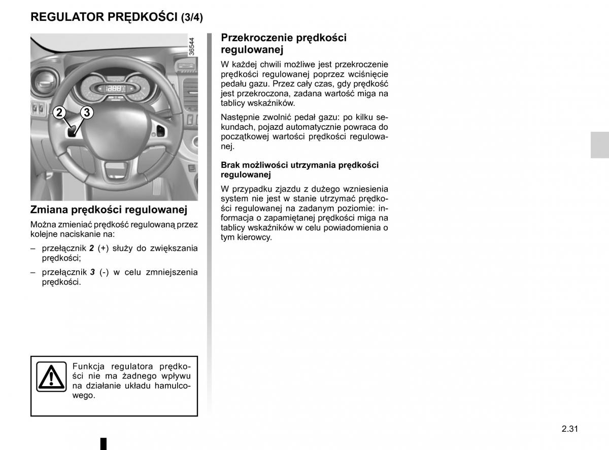 Renault Traffic III 2 instrukcja obslugi / page 157