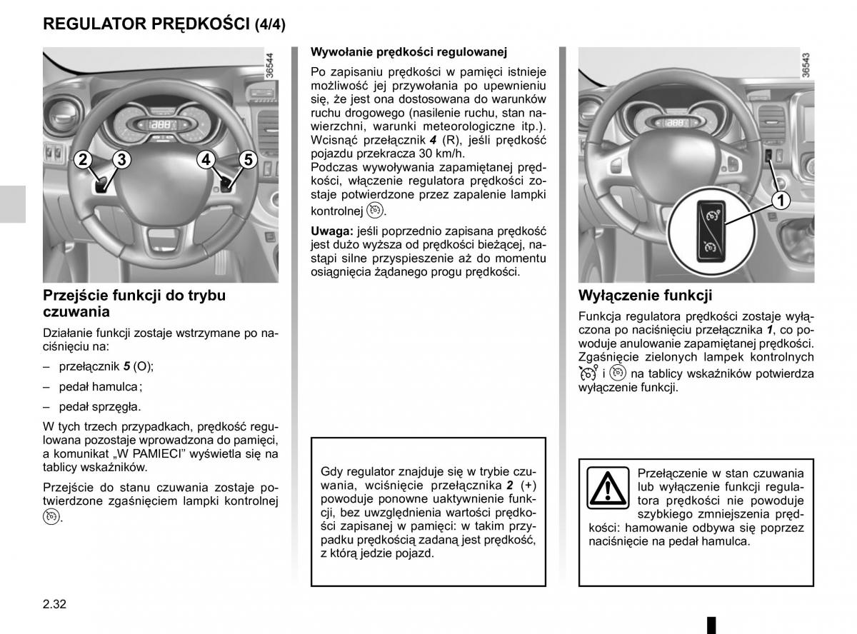 Renault Traffic III 2 instrukcja obslugi / page 158