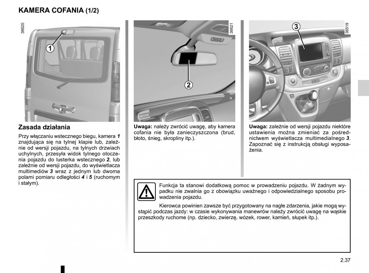 Renault Traffic III 2 instrukcja obslugi / page 163