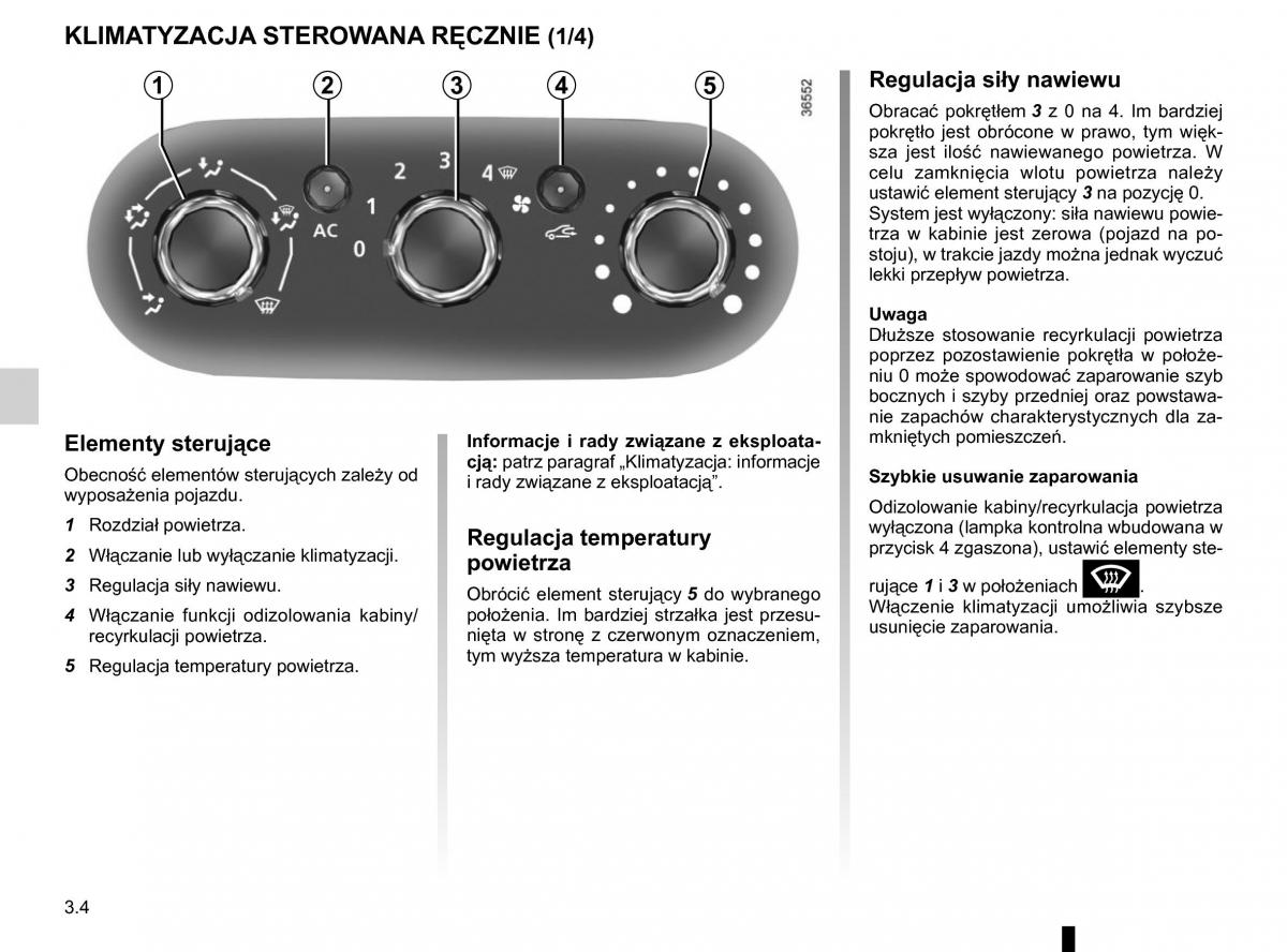 Renault Traffic III 2 instrukcja obslugi / page 168