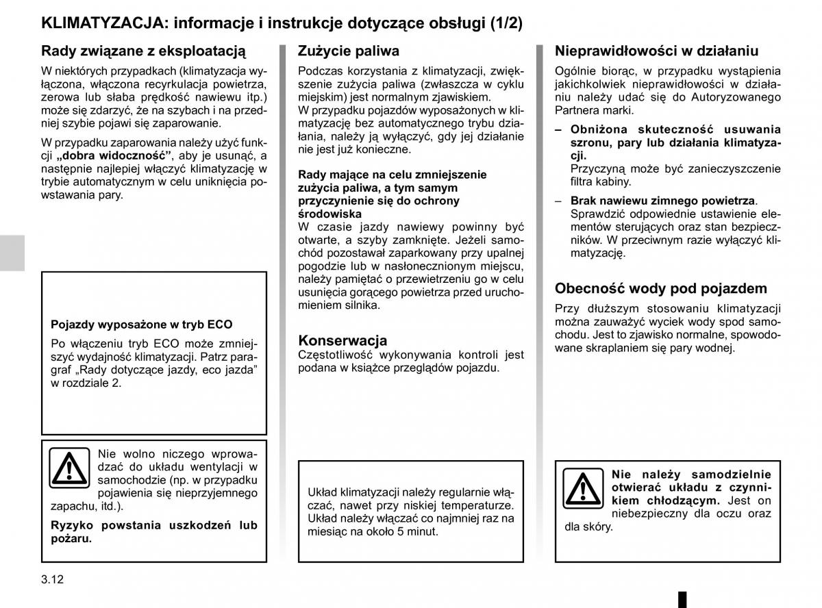 Renault Traffic III 2 instrukcja obslugi / page 176