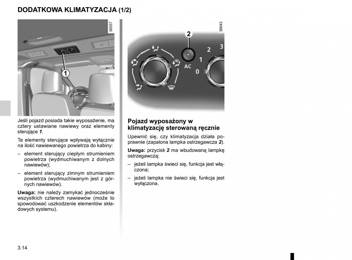 Renault Traffic III 2 instrukcja obslugi / page 178