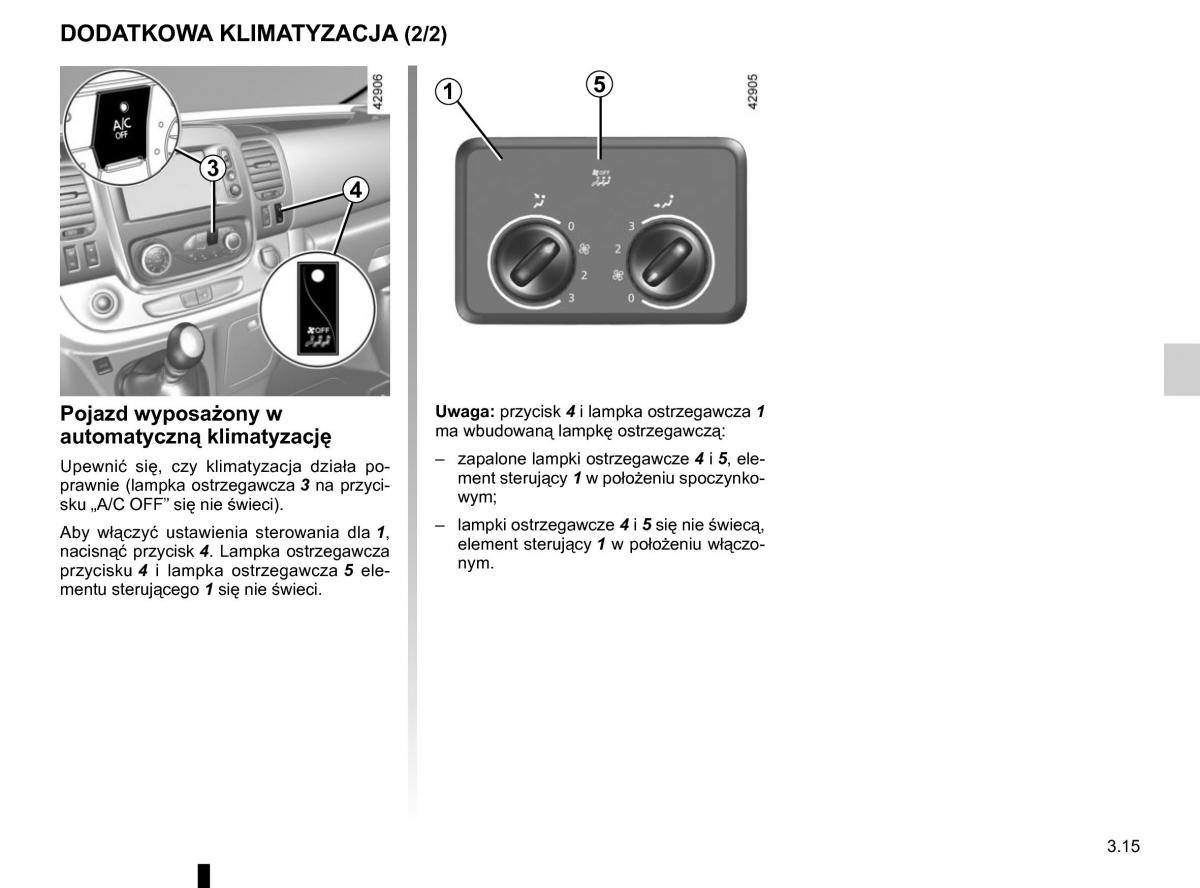 Renault Traffic III 2 instrukcja obslugi / page 179